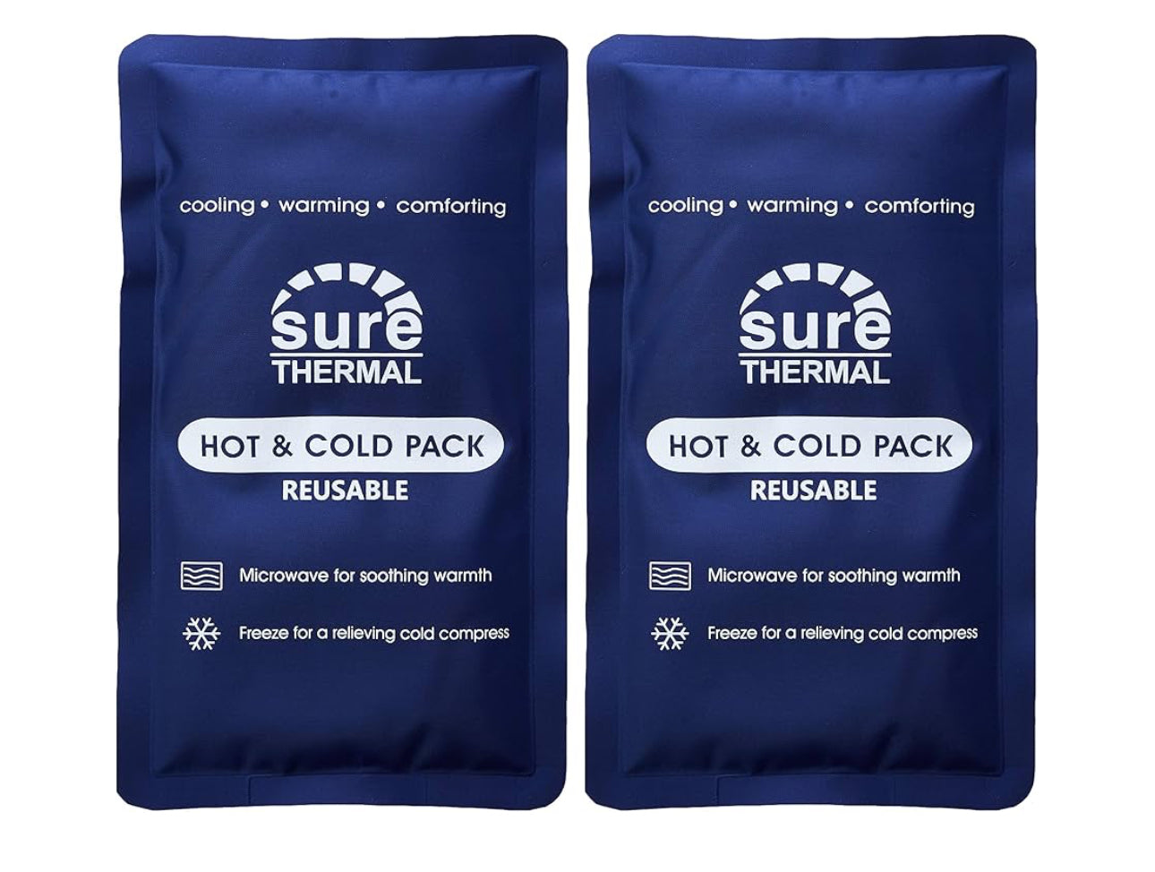 Reusable Heat & Cold Thermal Pack - 2 PACK
