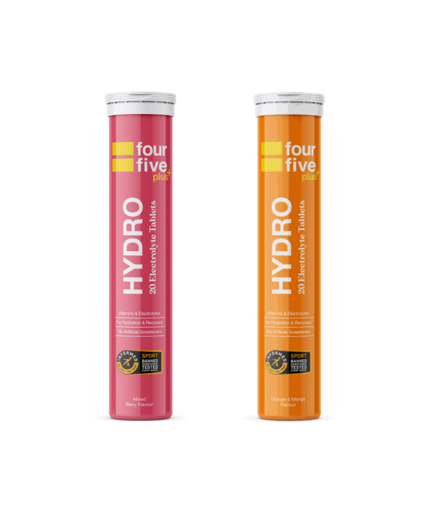 FourFive+ Hydro Tablets - Electrolytes & Vitamins - TWIN PACK