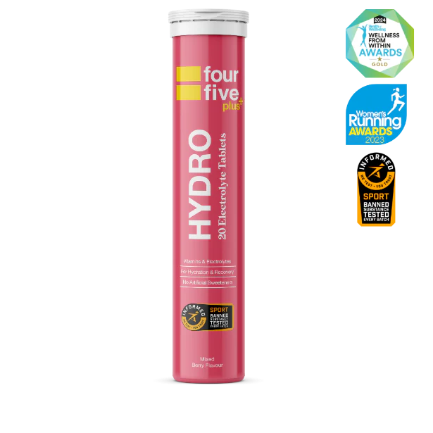 FourFive+ Hydro Tablets - Electrolytes & Vitamins - Berry Flavour