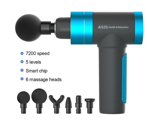 AISZG Muscle Massage Gun w/ 6 Attachments