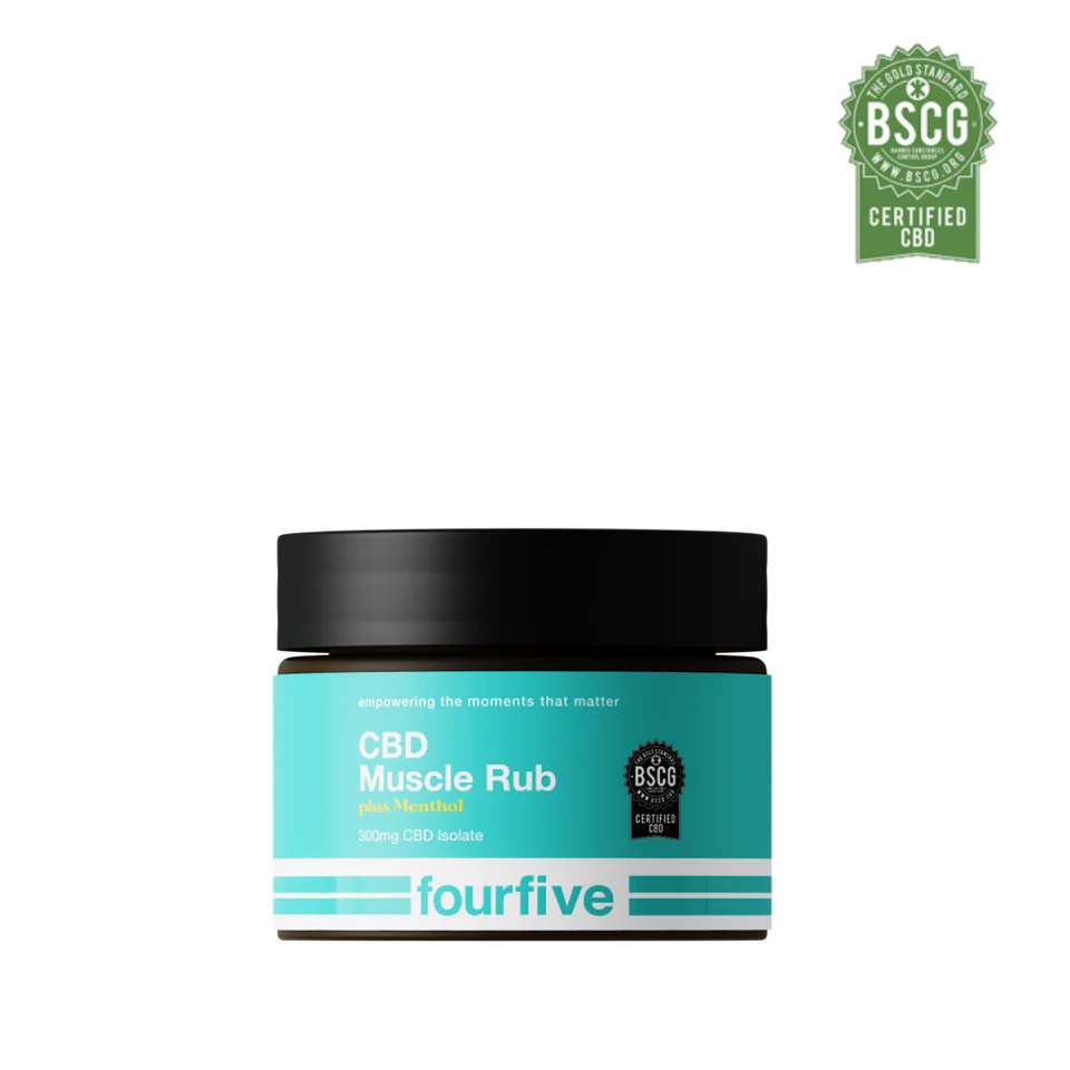 CBD Muscle Rub Cream - fourfive+