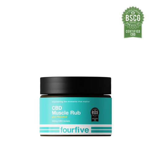 CBD Muscle Rub Cream - fourfive+